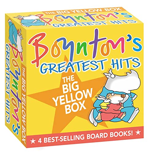 Boynton's Greatest Hits The Big Yellow Box (Boxed Set): The Going to Bed Book; Horns to Toes; Opposites; But Not the Hippopotamus von Simon & Schuster