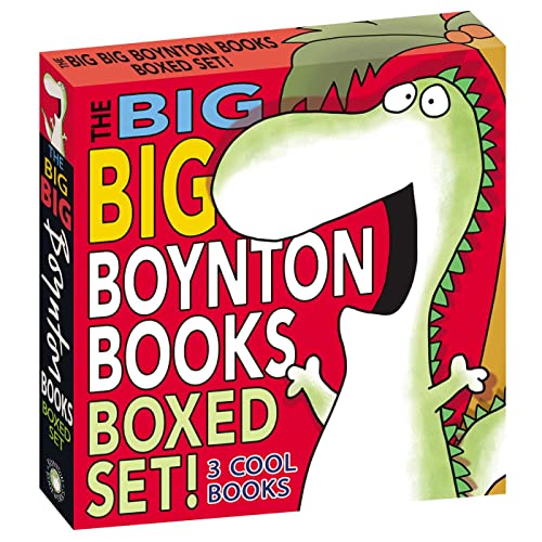 The Big Big Boynton Books Boxed Set!: The Going to Bed Book; Moo, Baa, La La La!; Dinosaur Dance!/Oversized Lap Board Books The Big Big Boynton Books Boxed Set!: The Going to Bed Book; Moo, Baa, La La La!; Dinosaur Dance!/Oversized Lap Board Books