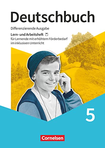 Deutschbuch - Sprach- und Lesebuch - Differenzierende Ausgabe 2020 - 5. Schuljahr: Lern- und Arbeitsheft für Lernende mit erhöhtem Förderbedarf im inklusiven Unterricht - Arbeitsheft mit Lösungen