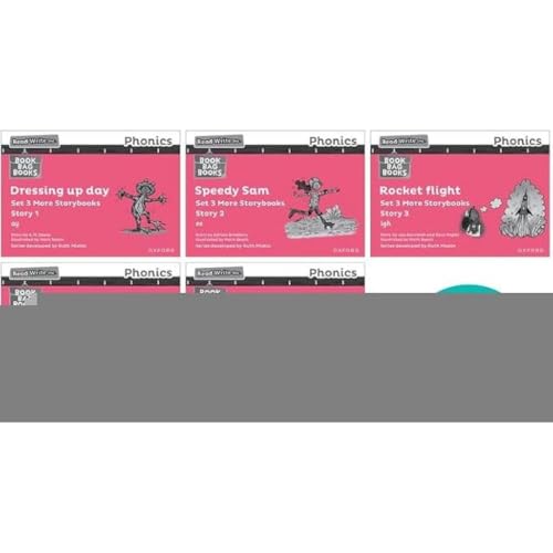 Read Write Inc. Phonics: Pink Set 3 More Black & White Storybooks (Pack of 5)