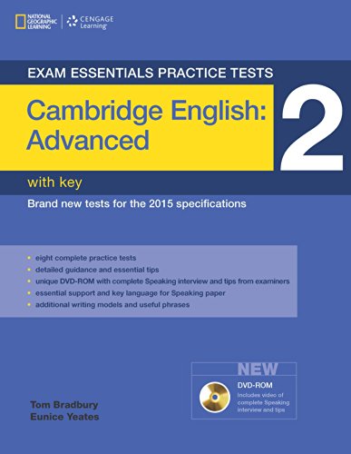 Cambridge English: Advanced (CAE), mit 1 DVD-ROM: Exam Essentials Practice Tests 2 (Helbling Languages) (Exam Essentials Practice Tests: Cambridge English Advanced)
