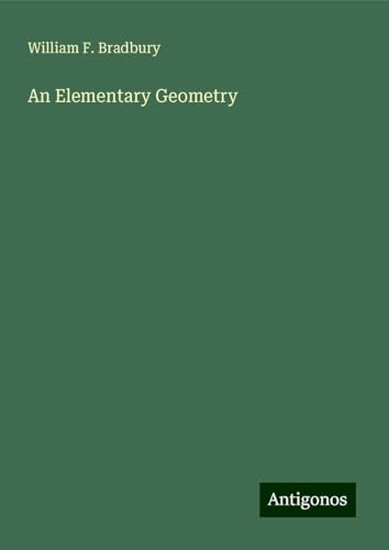 An Elementary Geometry von Antigonos Verlag