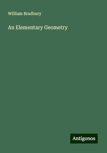 An Elementary Geometry von Antigonos Verlag