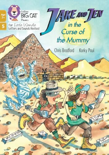 Jake and Jen in the Curse of the Mummy: Phase 5 Set 5 (Big Cat Phonics for Little Wandle Letters and Sounds Revised – Age 7+) von Collins