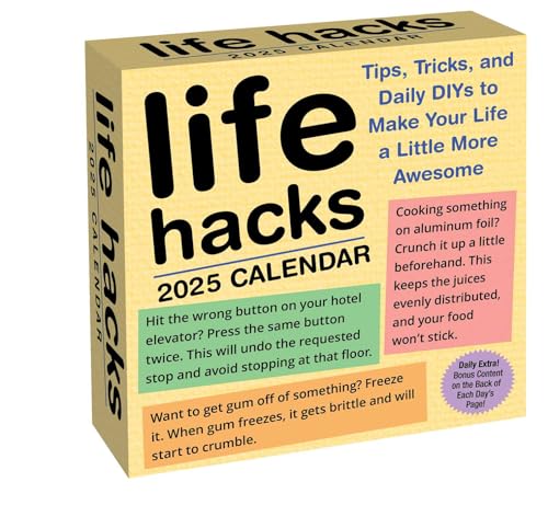 Life Hacks 2025 Day-to-Day Calendar von Andrews McMeel Publishing