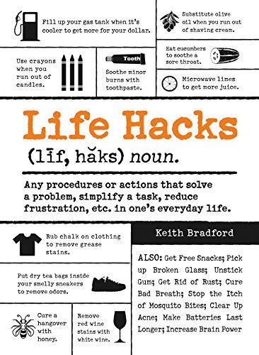 Life Hacks: Any Procedure or Action That Solves a Problem, Simplifies a Task, Reduces Frustration, Etc. in One's Everyday Life (Life Hacks Series)