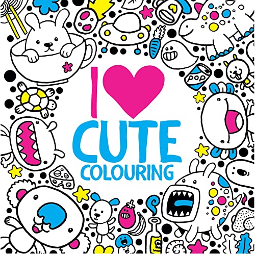 I Heart Cute Colouring (I Heart Pocket Colouring)