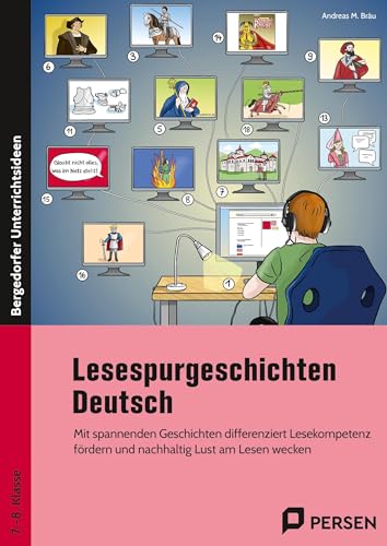 Lesespurgeschichten 7./8. Klasse - Deutsch: Mit spannenden Geschichten differenziert Lesekompe tenz fördern und nachhaltig Lust am Lesen wecken Lesespurgeschichten 7./8. Klasse - Deutsch: Mit spannenden Geschichten differenziert Lesekompe tenz fördern und nachhaltig Lust am Lesen wecken von Persen Verlag in der AAP Lehrerwelt GmbH