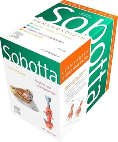 Sobotta Lernkarten Humanmedizin von Urban & Fischer Verlag/Elsevier GmbH
