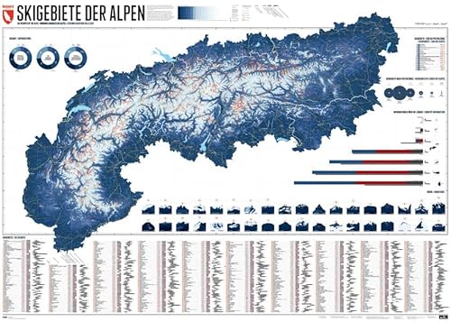 610 Skigebiete der Alpen: Edition 6