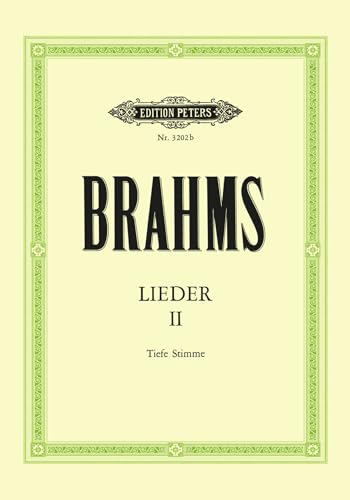 15 Magelone-Lieder und 18 ausgewählte Lieder, tief: 32 Songs, Incl. Die Schöne Magelone Op. 33 (Edition Peters) 15 Magelone-Lieder und 18 ausgewählte Lieder, tief: 32 Songs, Incl. Die Schöne Magelone Op. 33 (Edition Peters)