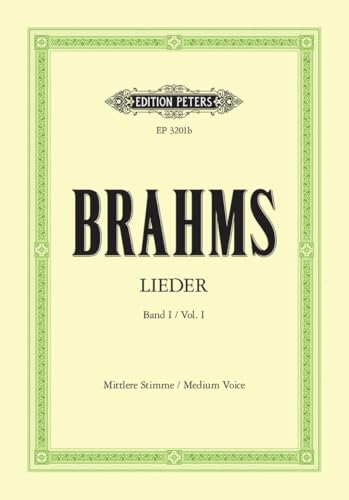 51 ausgewählte Lieder, mittel: Inhalt: Liebestreu, Treue Liebe, Heimkehr, Schmied, An eine Äolsharfe u. a (Edition Peters)