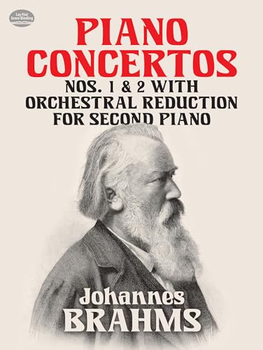 Piano Concertos Nos. 1 and 2: With Orchestral Reduction for Second Piano (Dover Classical Piano Music: Four Hands)