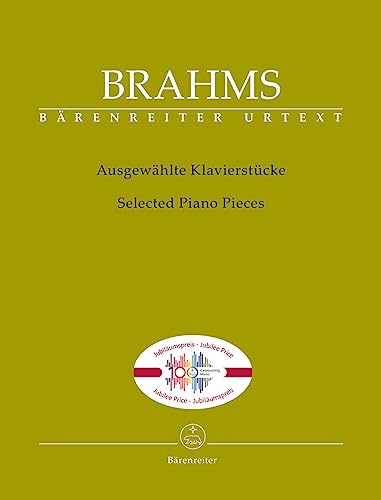 Ausgewählte Klavierstücke. Spielpartitur, Urtextausgabe. BÄRENREITER URTEXT