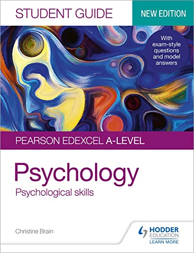 Pearson Edexcel A-level Psychology Student Guide 3: Psychological skills von Hodder Education