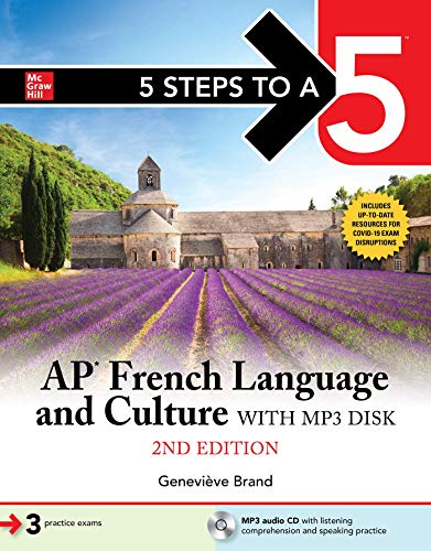 5 Steps to a 5: AP French Language and Culture with MP3 Disk, 2ed von McGraw-Hill Education