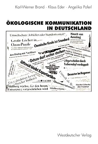 Ökologische Kommunikation in Deutschland (German Edition) von VS Verlag für Sozialwissenschaften