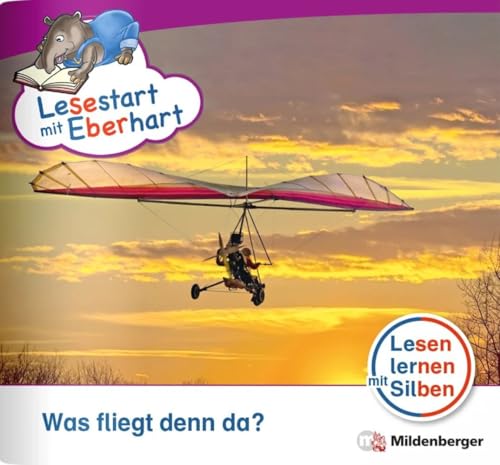 Lesestart mit Eberhart: Was fliegt denn da?: Themenheft für Erstleser, Lesestufe 4 (Lesestart mit Eberhart: Lesen lernen mit Silben - Themenhefte für Erstlesekinder - 5 Lesestufen) von Mildenberger Verlag GmbH