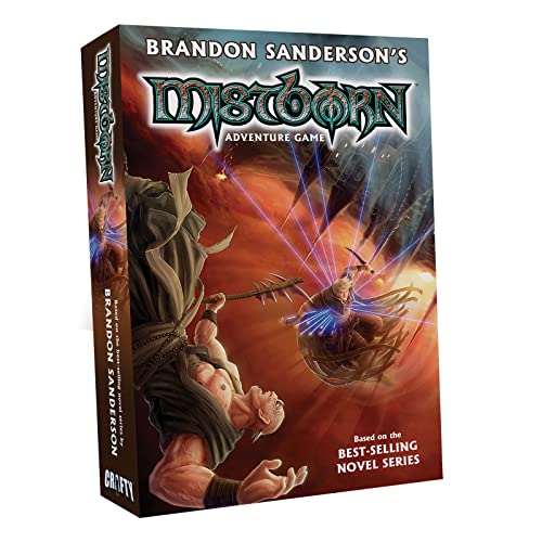 Crafty Games Mistborn Adventure Game by Episches Fantasy-Rollenspiel – 2–6 Spieler, 2+ Stunden Gameplay, ab 13 Jahren