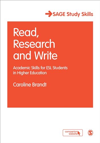 Read, Research and Write: Academic Skills For Esl Students In Higher Education (Sage Study Skills Series) von Sage Publications