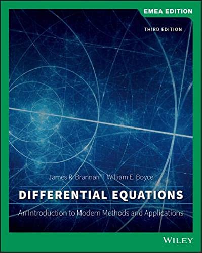 Differential Equations: An Introduction to Modern Methods and Applications von John Wiley & Sons Inc