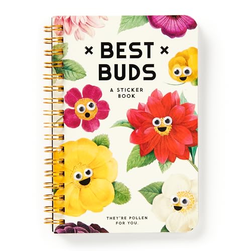 Best Buds Googly Sticker Book (A Brass Monkey Sticker Book) von Brass Monkey
