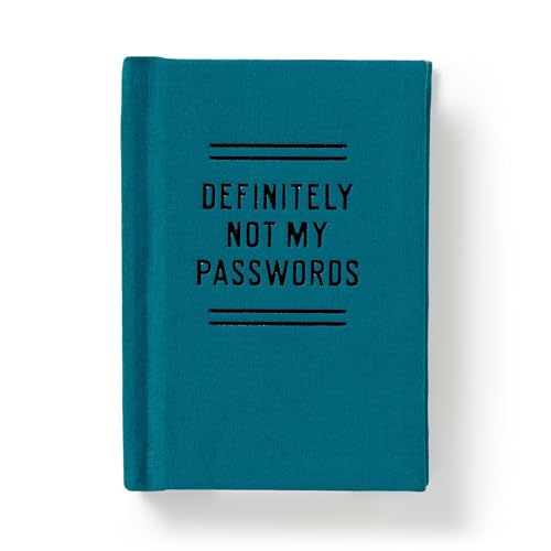 Definitely Not My Passwords - Password Diary von Brass Monkey