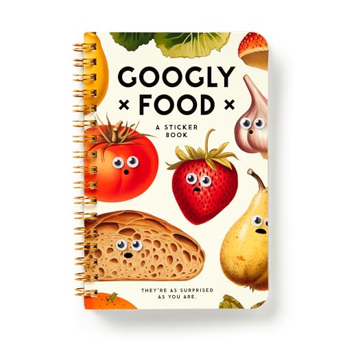 Googly Food Sticker Book (A Brass Monkey Sticker Book) von Brass Monkey