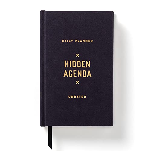 Hidden Agenda Undated Mini Planner Hidden Agenda Undated Mini Planner