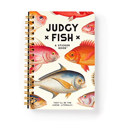 Judgy Fish Sticker Book: A Sticker Book von Brass Monkey