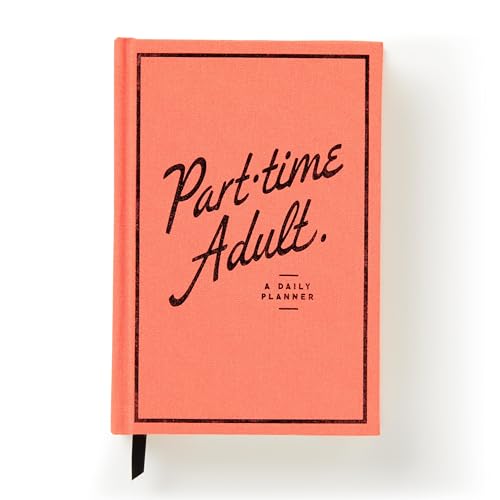 Part-Time Adult Undated Daily Planner von Brass Monkey