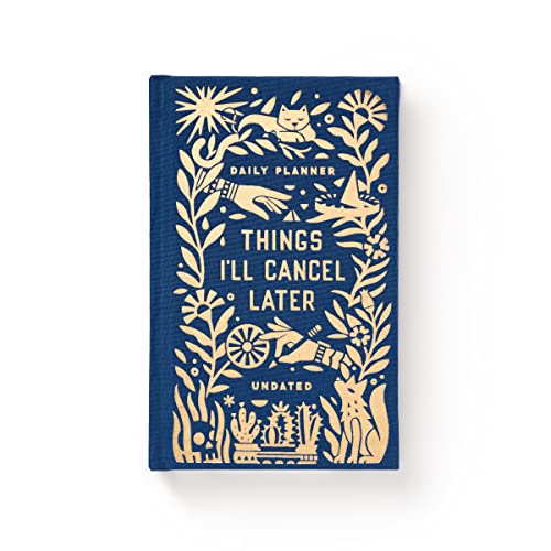 Things I'll Cancel Later Undated Mini Planner: Undated Standard Planner