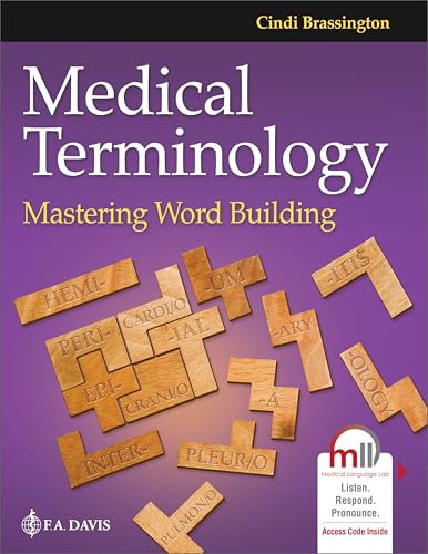 Medical Terminology: Mastering Word Building von F.A. Davis Company