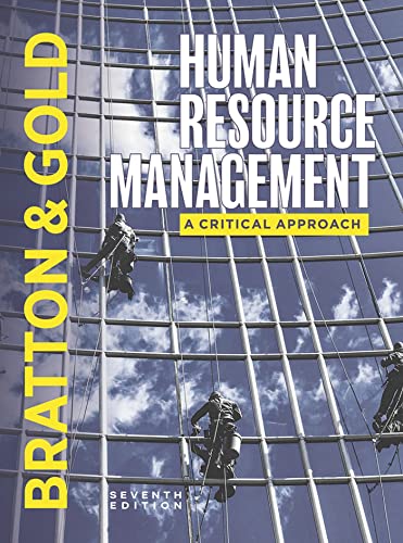 Human Resource Management: A Critical Approach von Red Globe Press