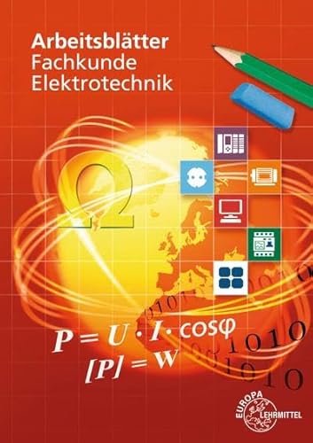 Arbeitsblätter Fachkunde Elektrotechnik von Europa-Lehrmittel