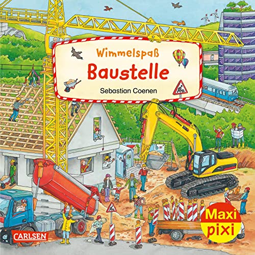 Maxi Pixi 424: Wimmelspaß Baustelle (424) von Carlsen