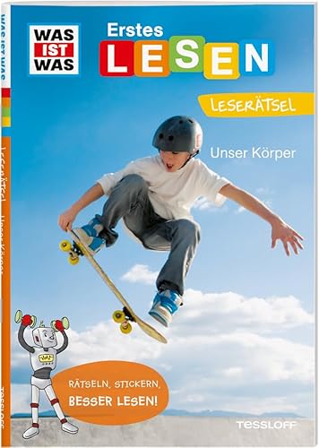 WAS IST WAS Erstes Lesen Leserätsel – Unser Körper | Sachwissen & Rätselspaß für den Lesestart | Mit Stickern | Leseförderung, Lesen lernen & Textverständnis trainieren WAS IST WAS Erstes Lesen Leserätsel – Unser Körper | Sachwissen & Rätselspaß für den Lesestart | Mit Stickern | Leseförderung, Lesen lernen & Textverständnis trainieren von WAS IST WAS