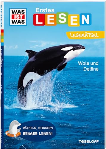 WAS IST WAS Erstes Lesen. Leserätsel Wale und Delfine von Tessloff