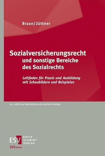 Sozialversicherungsrecht und sonstige Bereiche des Sozialrechts: Leitfaden für Praxis und Ausbildung mit Schaubildern und Beispielen von Schmidt, Erich Verlag