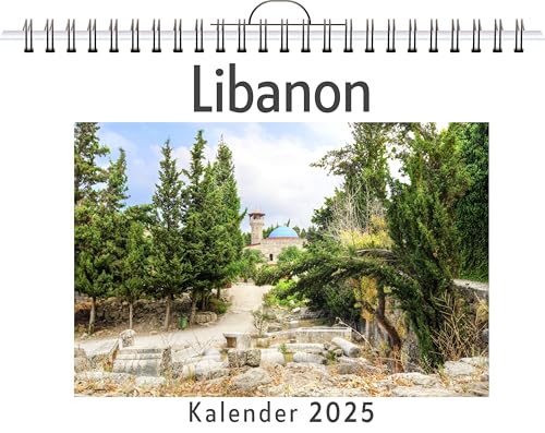Libanon - (Wandkalender 2025, Kalender DIN A4 quer, Monatskalender im Querformat mit Kalendarium, das perfekte Geschenk) von FlipFlop