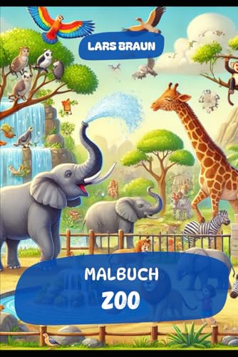 Malbuch Zoo Malbuch Zoo