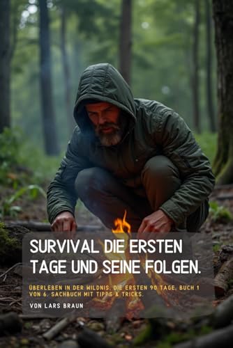 Survival Die ersten Tage und seine Folgen.: überleben in der Wildnis, die ersten 90 Tage, Buch 1 von 6. Sachbuch mit Tipps & Tricks. von Independently published