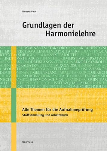 Grundlagen der Harmonielehre: Alle Themen für die Aufnahmeprüfung