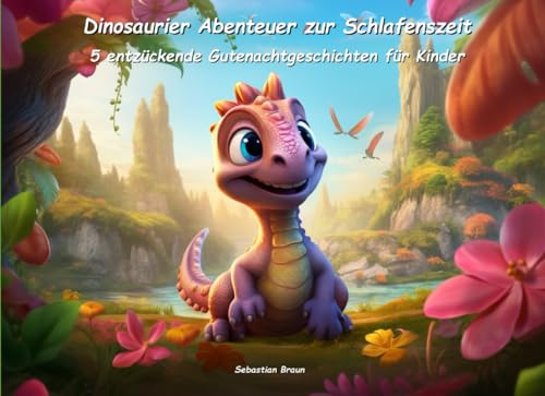 Dinosaurier Abenteuer zur Schlafenszeit: Fünf entzückende Gutenachtgeschichten für Kinder (Zauberhafte Gutenacht-Geschichten für Kinder)