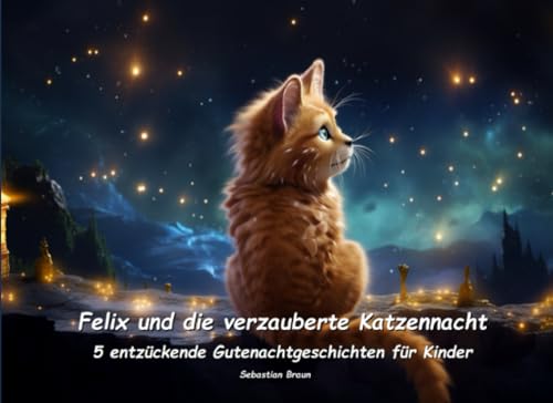 Felix und die verzauberte Katzennacht - Entzückende Gutenachtgeschichten für Kinder: 5 zauberhafte Gutenachtgeschichten mit Felix der Katze (Zauberhafte Gutenacht-Geschichten für Kinder)