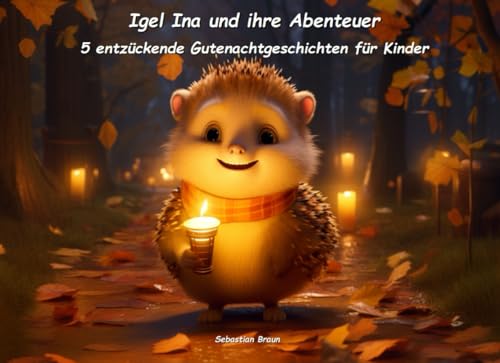 Igel Ina und ihre Abenteuer: Fünf entzückende Gutenachtgeschichten für Kinder (Zauberhafte Gutenacht-Geschichten für Kinder)