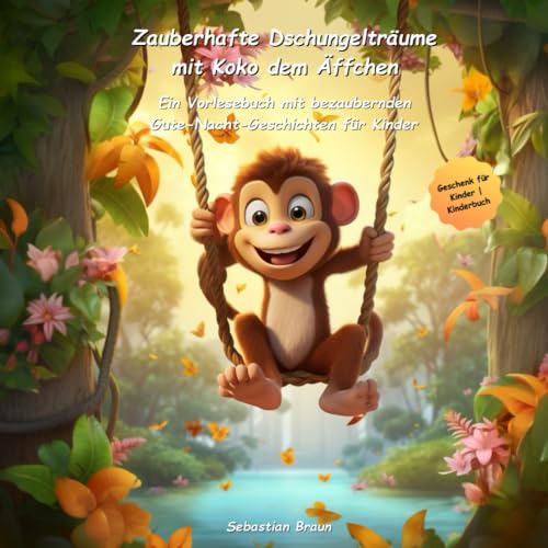 Zauberhafte Dschungelträume mit Koko dem Äffchen: Ein Vorlesebuch mit bezaubernden Gute-Nacht-Geschichten für Kinder (Zauberhafte Gutenacht-Geschichten für Kinder) von Independently published