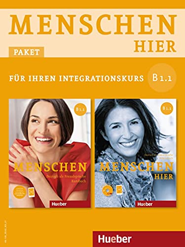 Menschen hier B1.1: Deutsch als Zweitsprache / Paket: Kursbuch Menschen und Arbeitsbuch Menschen hier mit Audio-CD
