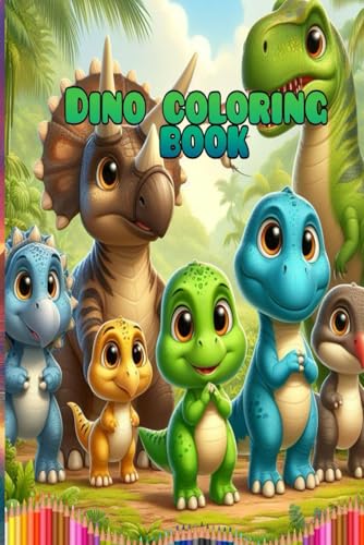 Dinosaur coloring book von Independently published