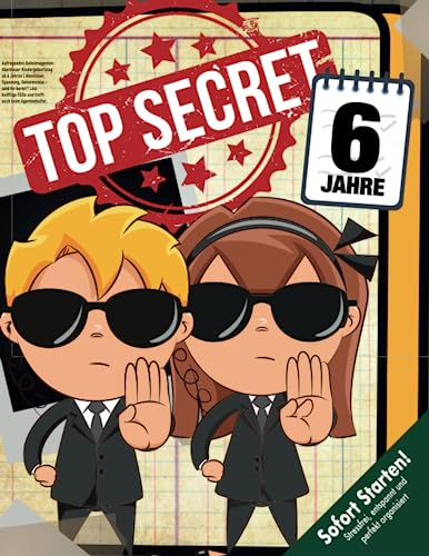 Aufregendes Geheimagenten-Abenteuer Kindergeburtstag ab 6 Jahren: Abenteuer, Spannung, Geheimnisse - seid ihr bereit? Löst knifflige Fälle und trefft euch beim Agentenbuffet. (Bravo Schatzsuche) von Independently published